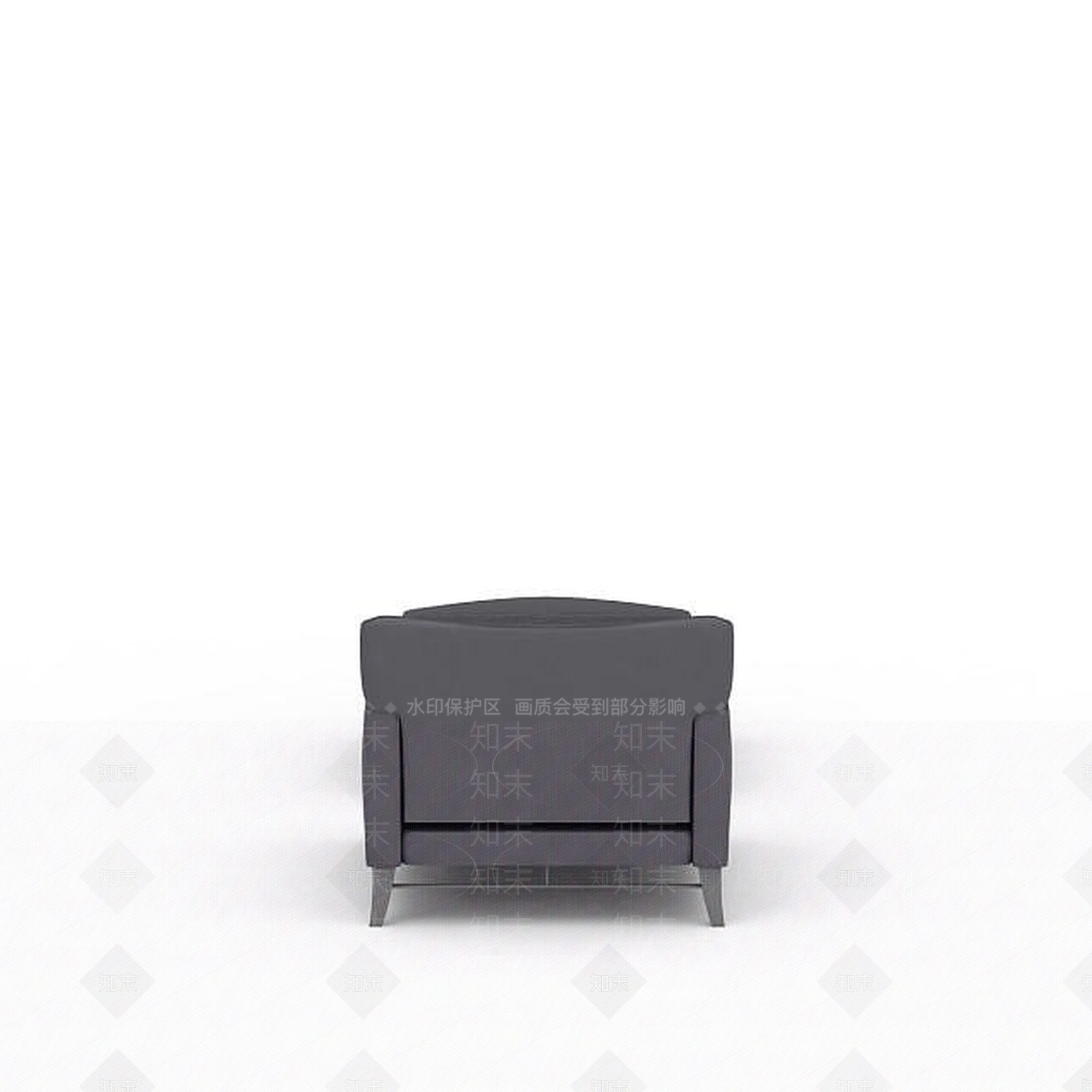 现代单人沙发3D模型下载【ID:1196736558】