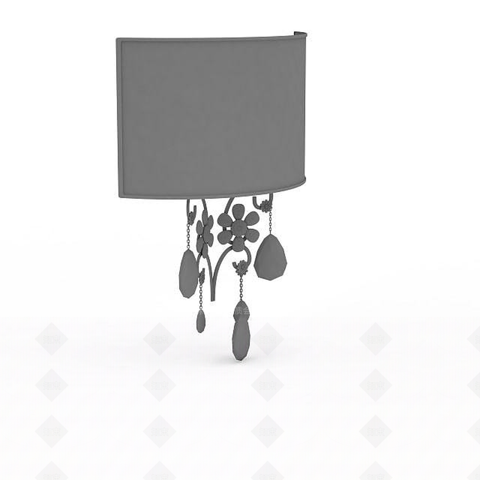 现代卧室现代壁灯3D模型下载【ID:1196737090】
