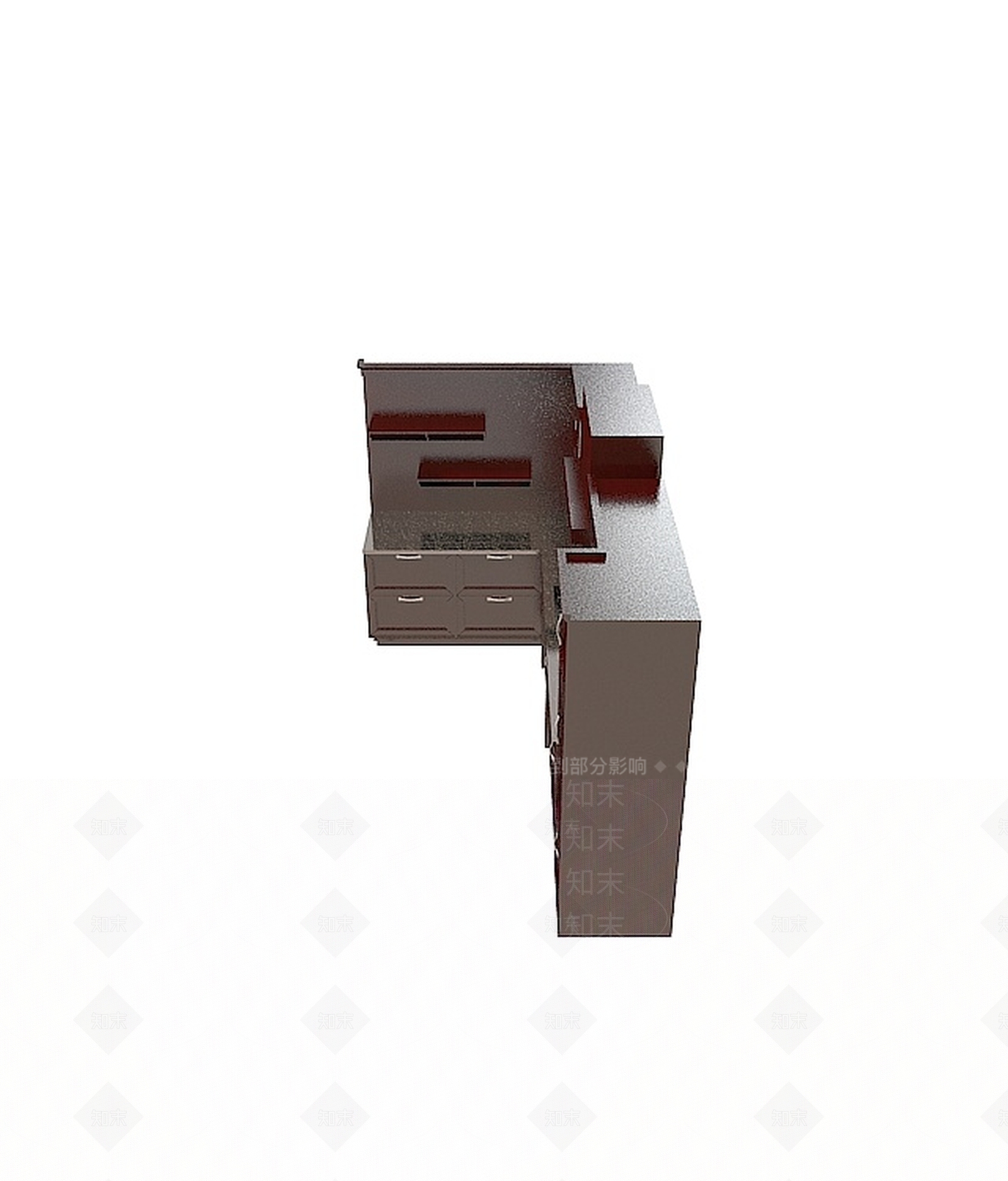 现代古典橱柜3D模型下载【ID:1196737023】