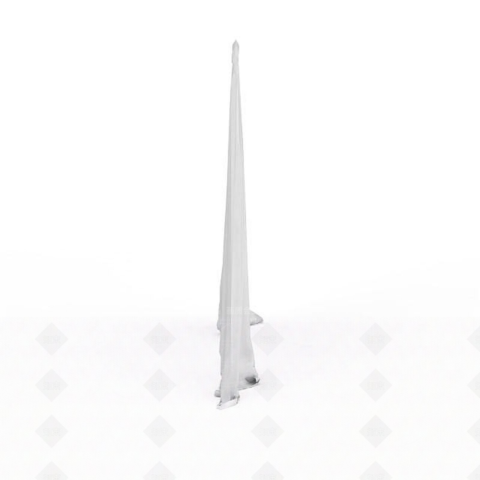 现代卧室白色窗帘3D模型下载【ID:1196737136】
