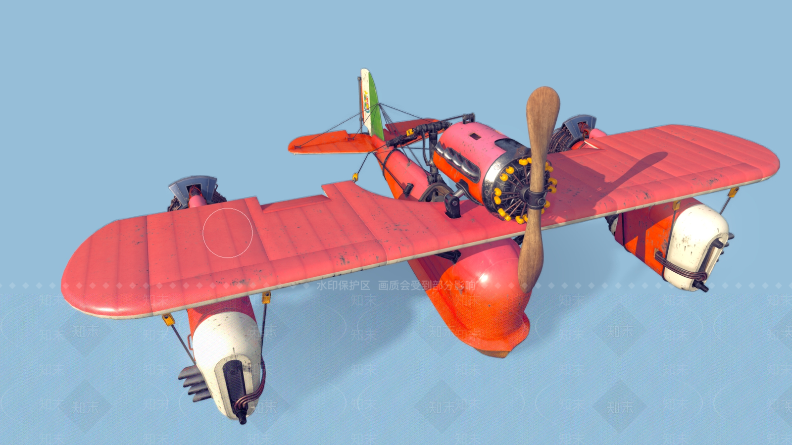 飞机3D模型下载【ID:1196737891】