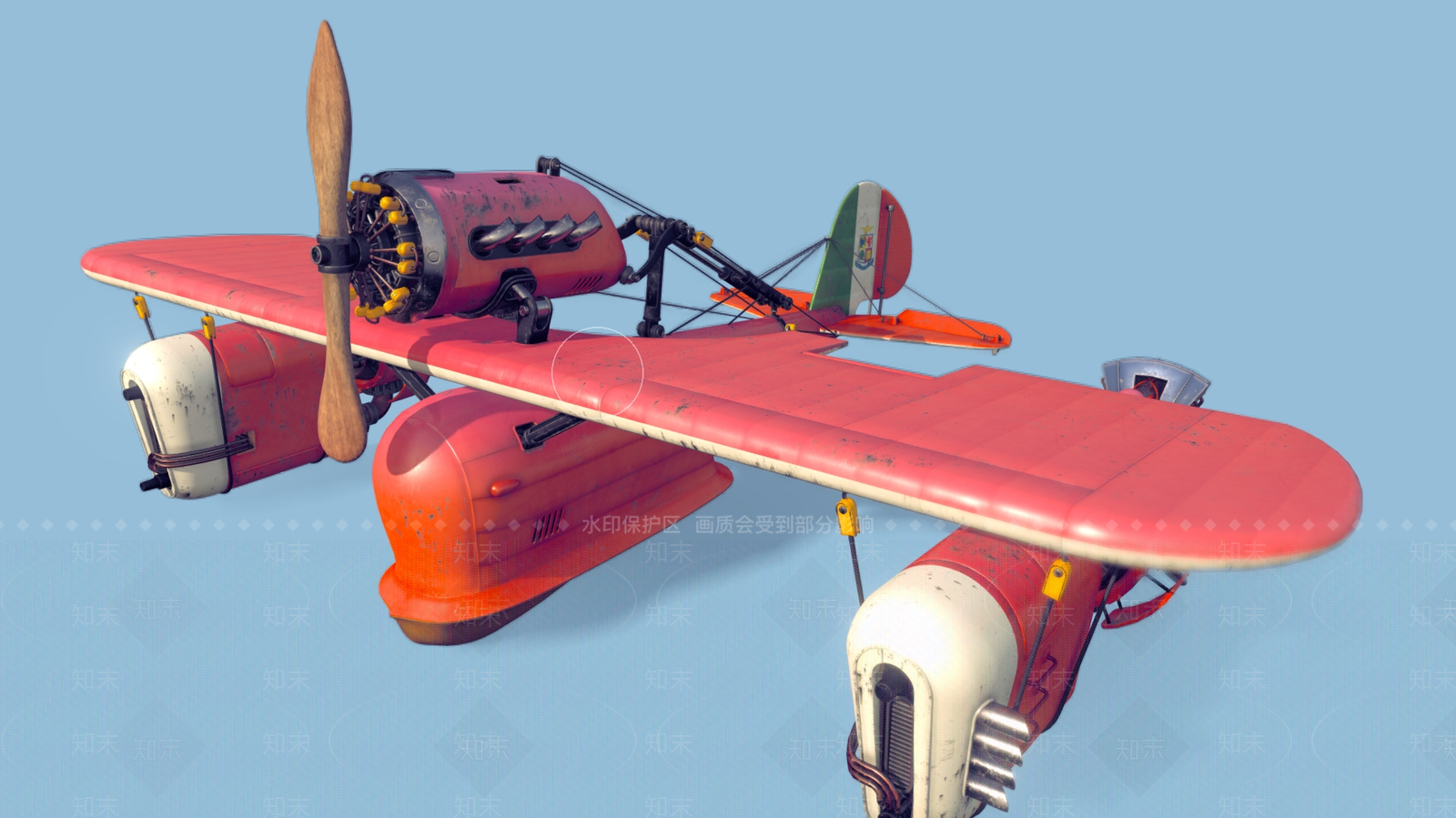 飞机3D模型下载【ID:1196737891】