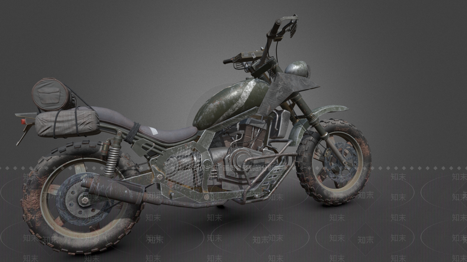 摩托车3D模型下载【ID:1196739581】