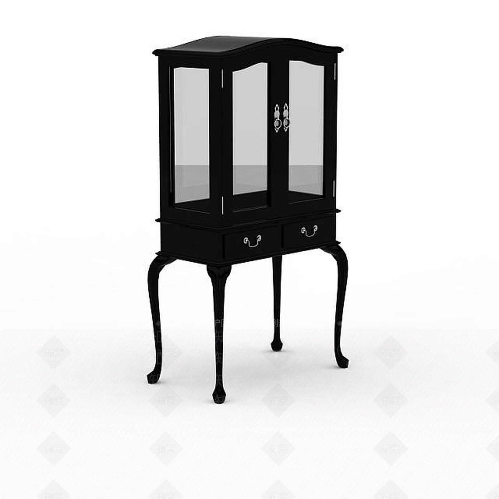 现代商品展示柜3D模型下载【ID:1196739499】