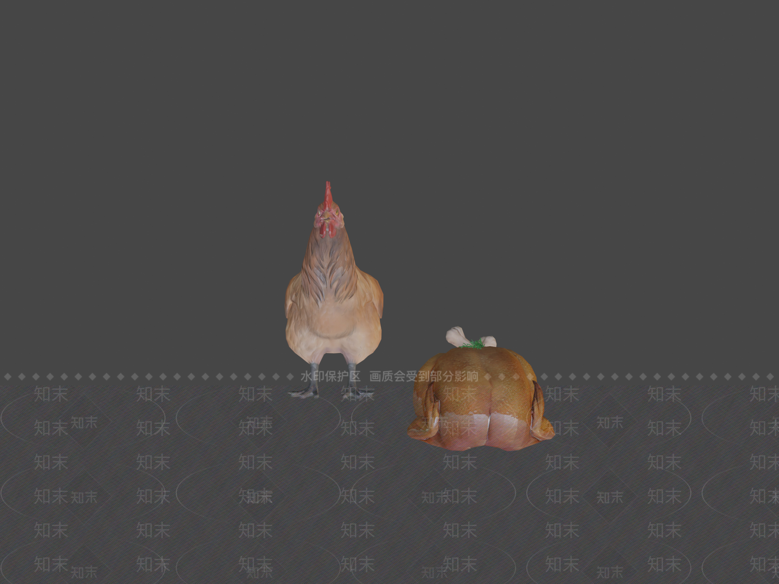 酒水食物3D模型下载【ID:1196740337】