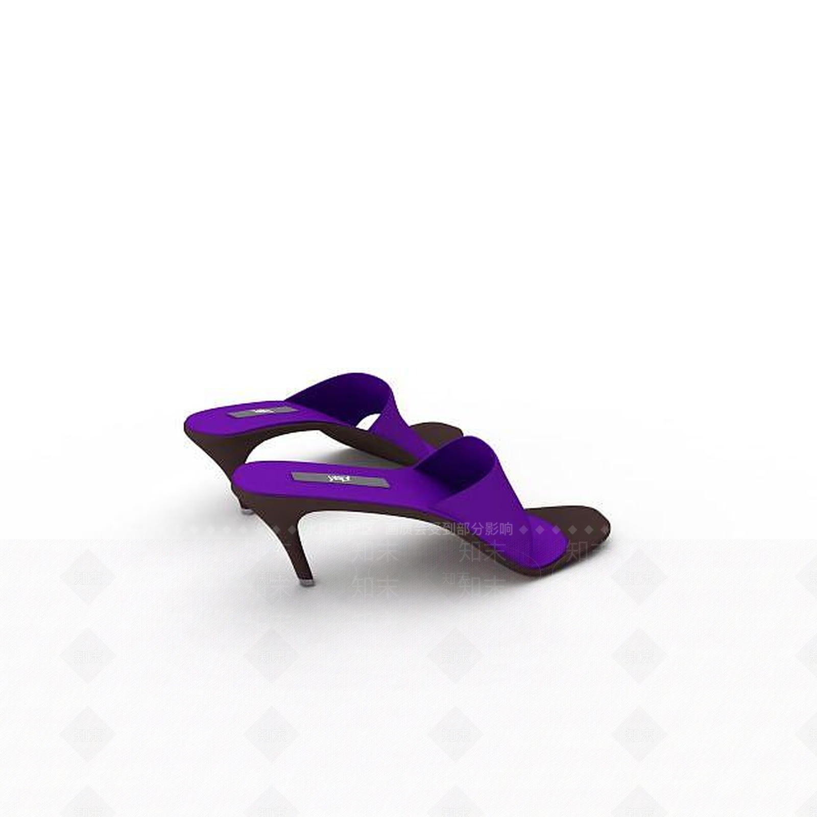 现代女式高跟鞋3D模型下载【ID:1196740443】