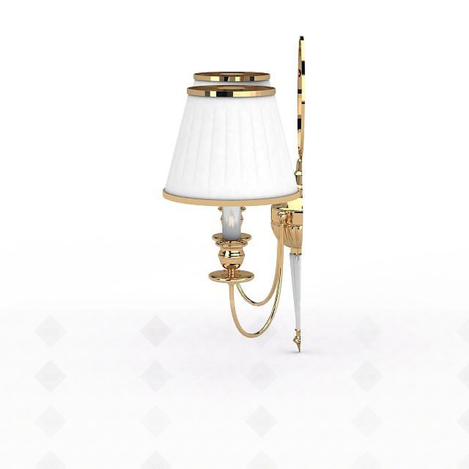 现代卧室经典壁灯3D模型下载【ID:1196740962】