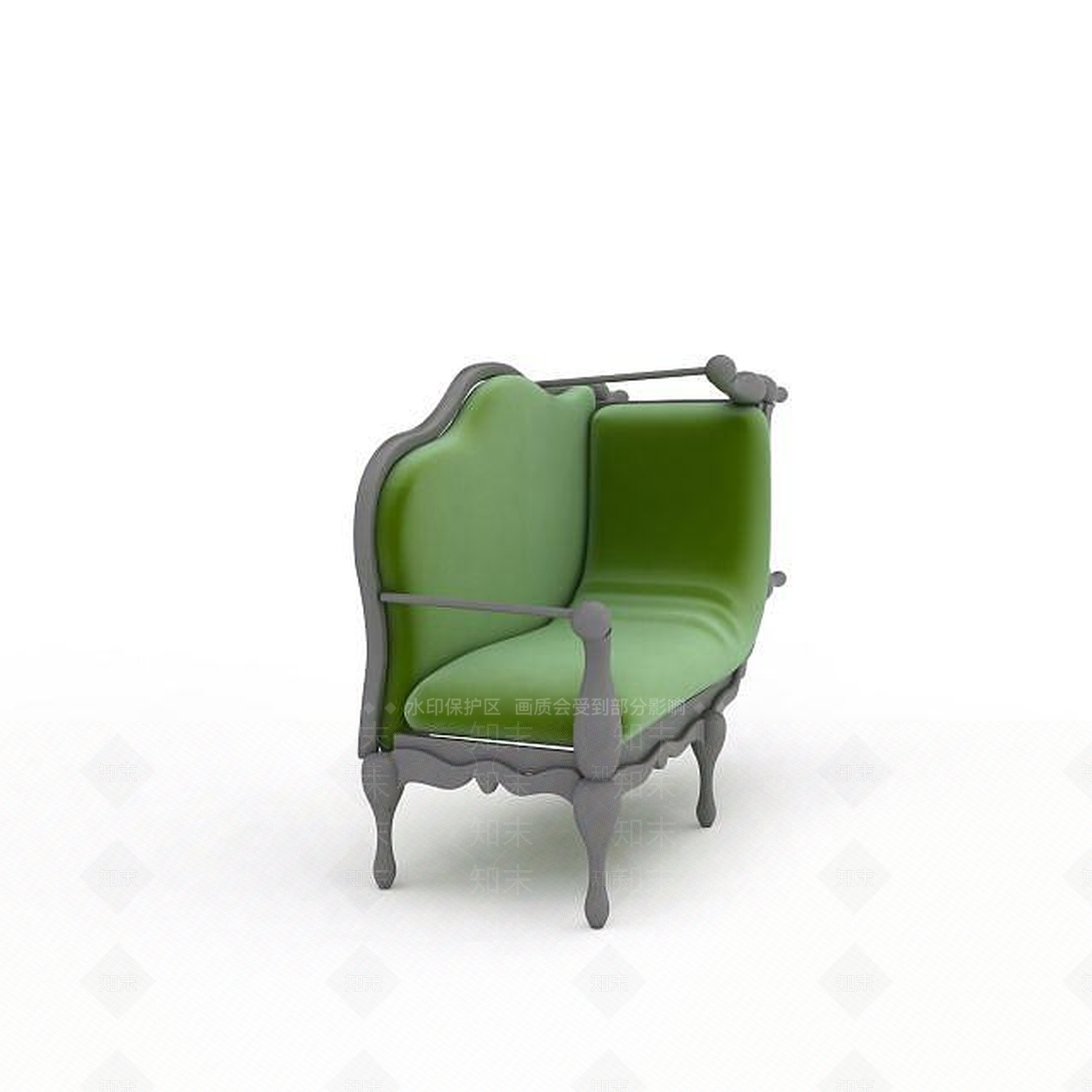 现代创意躺卧沙发3D模型下载【ID:1196742295】