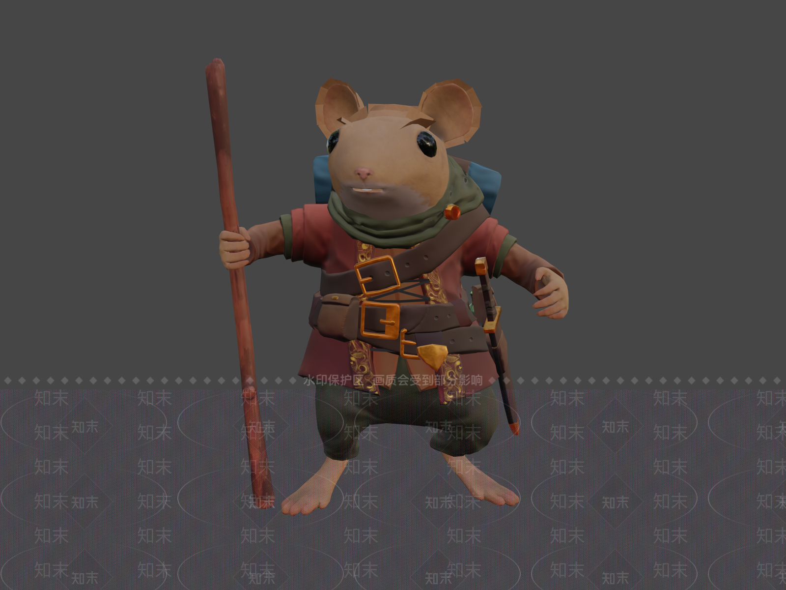 其他动物3D模型下载【ID:1196743918】