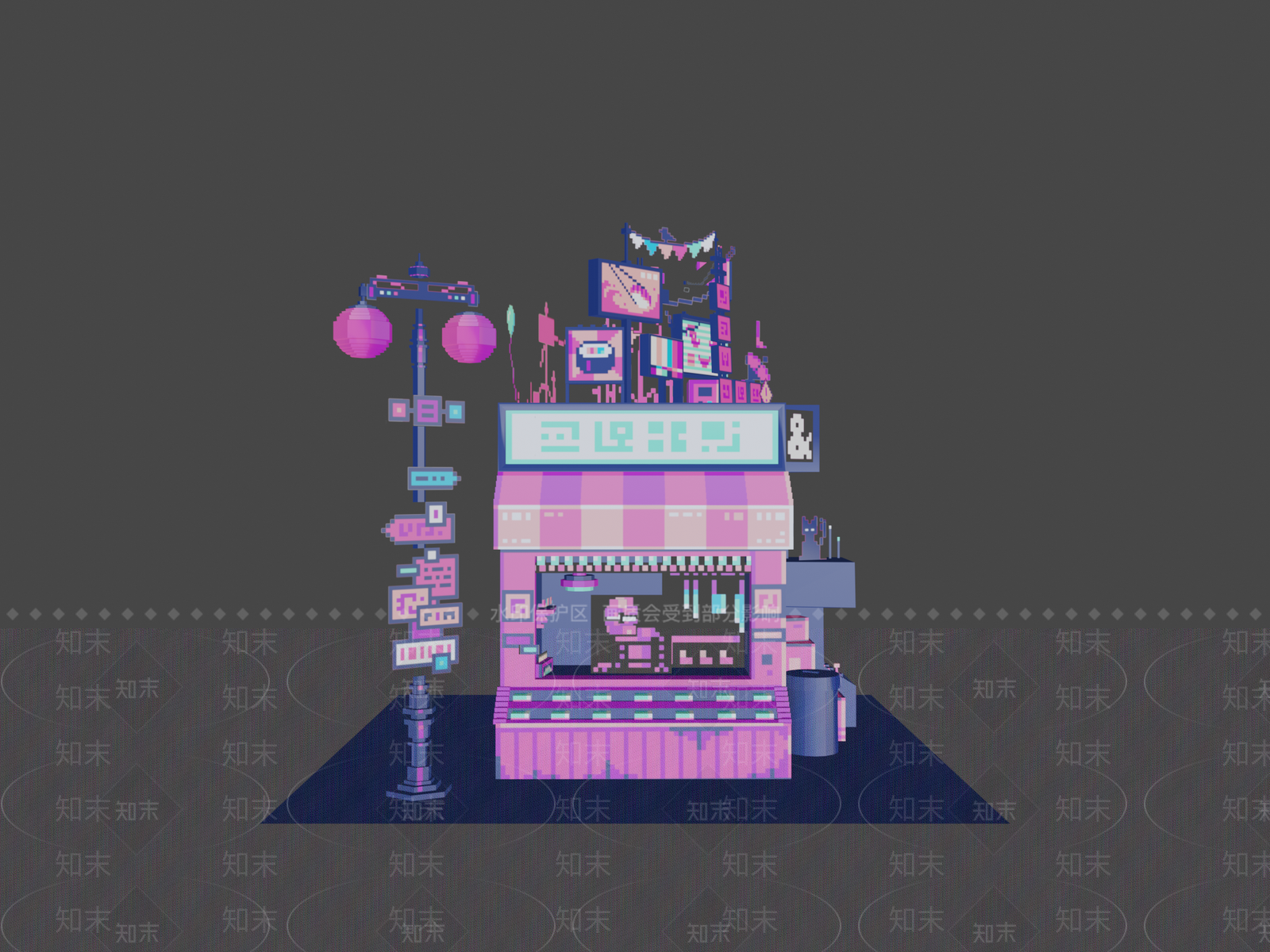 酒水食物3D模型下载【ID:1196748661】
