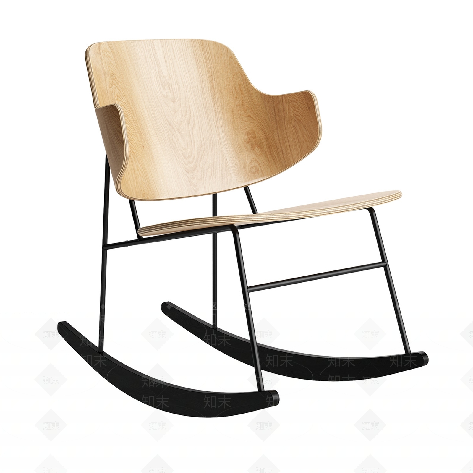 现代北欧其他椅子3D模型下载【ID:1196750500】