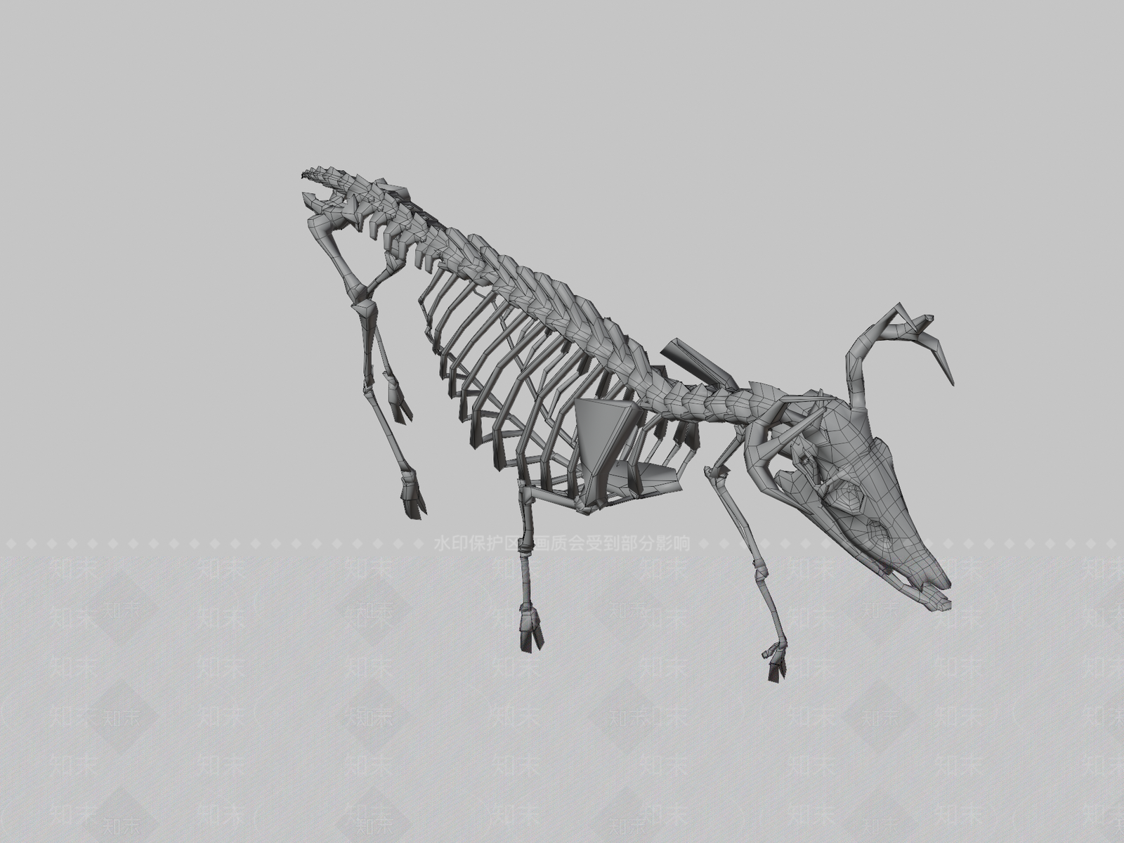 其他动物3D模型下载【ID:1196754113】