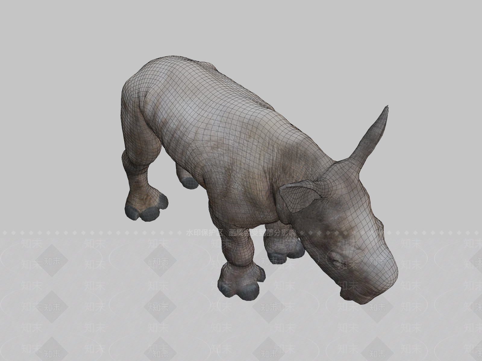 其他动物3D模型下载【ID:1196754997】