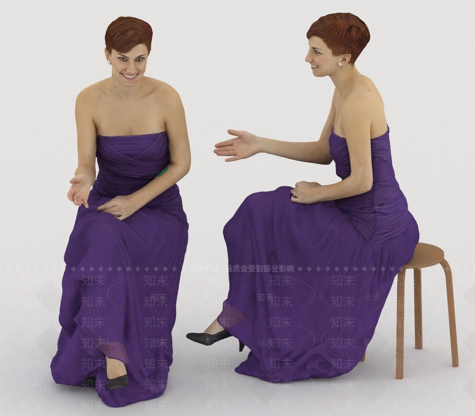 女人3D模型下载【ID:1196759878】