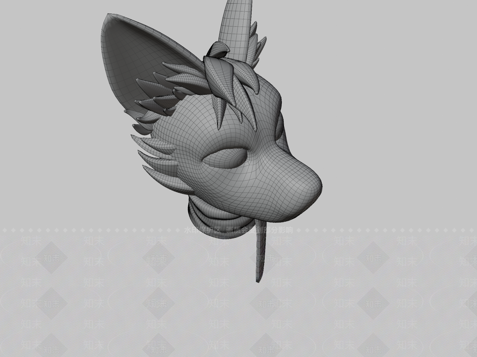 其他动物3D模型下载【ID:1196761606】