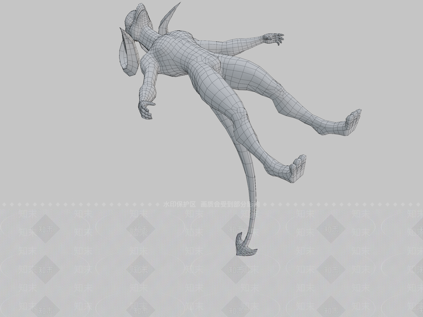 其他动物3D模型下载【ID:1196762008】