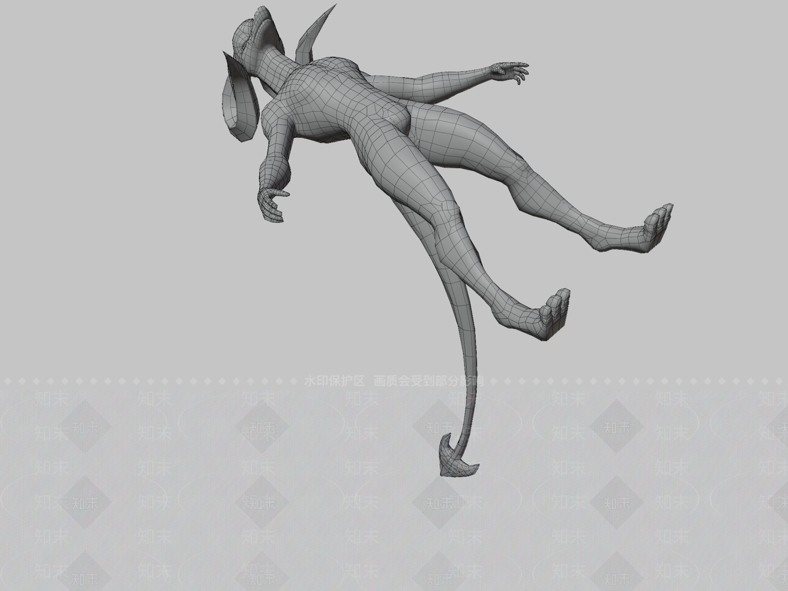 其他动物3D模型下载【ID:1196762008】