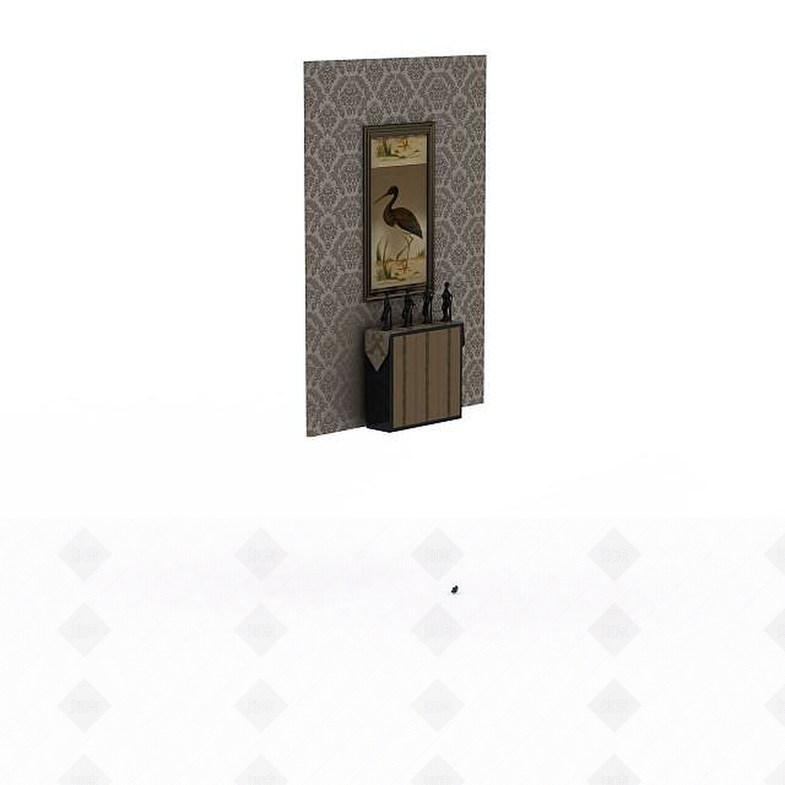 现代衣柜3D模型下载【ID:1196767119】