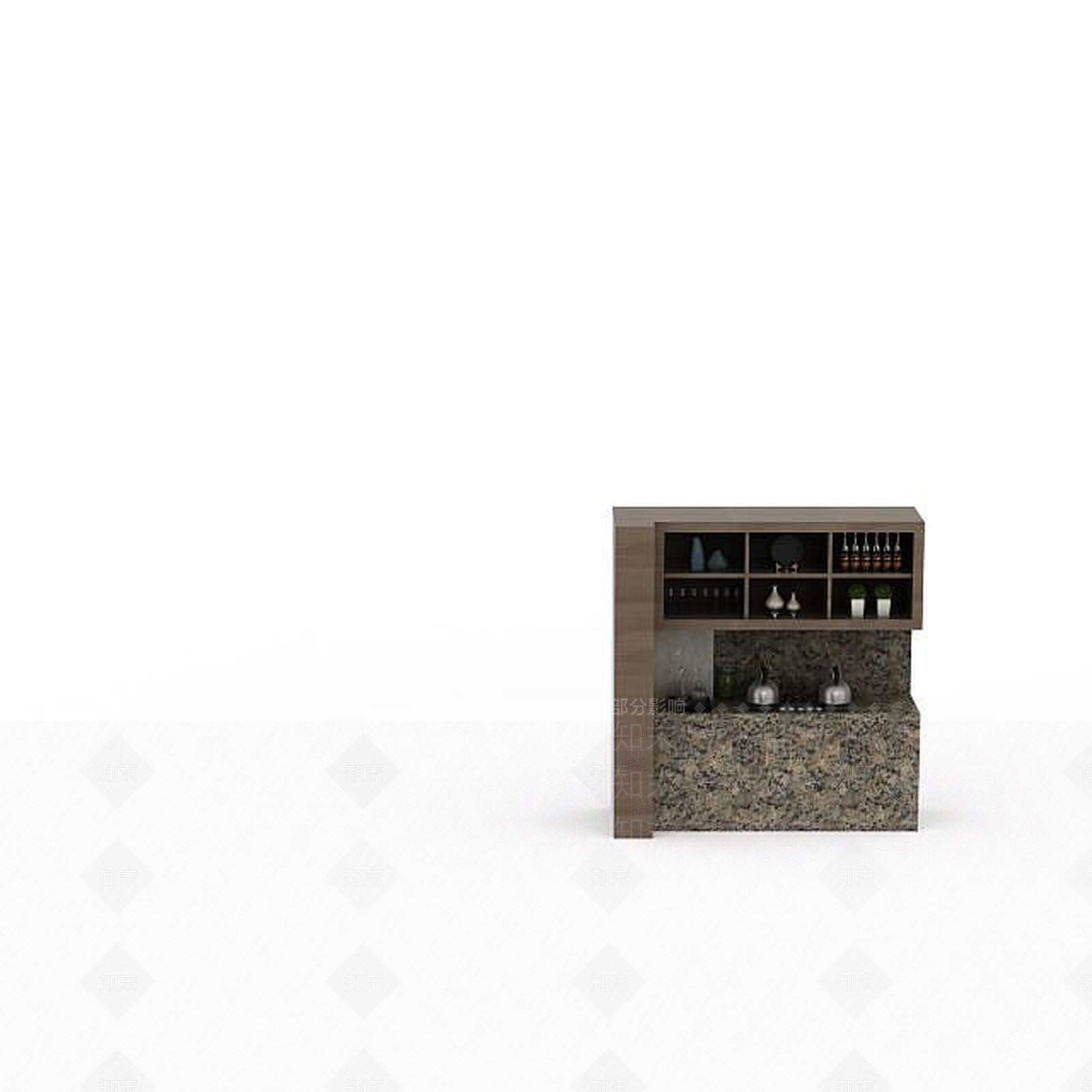 现代衣柜3D模型下载【ID:1196768600】