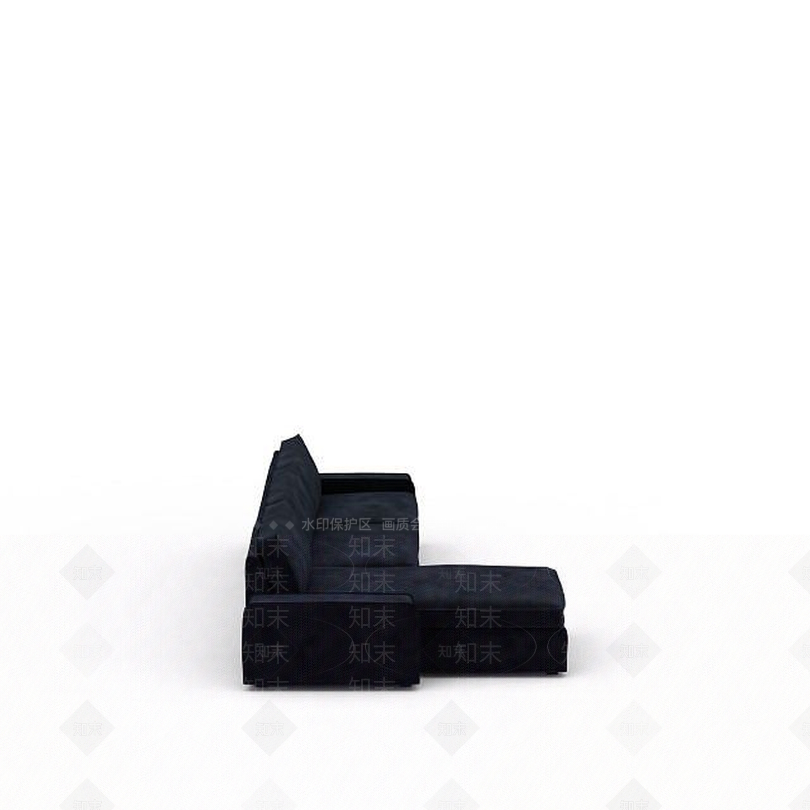 现代双人沙发3D模型下载【ID:1196768898】