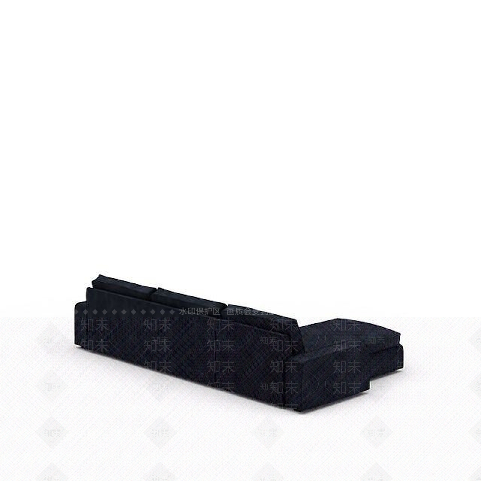 现代双人沙发3D模型下载【ID:1196768898】