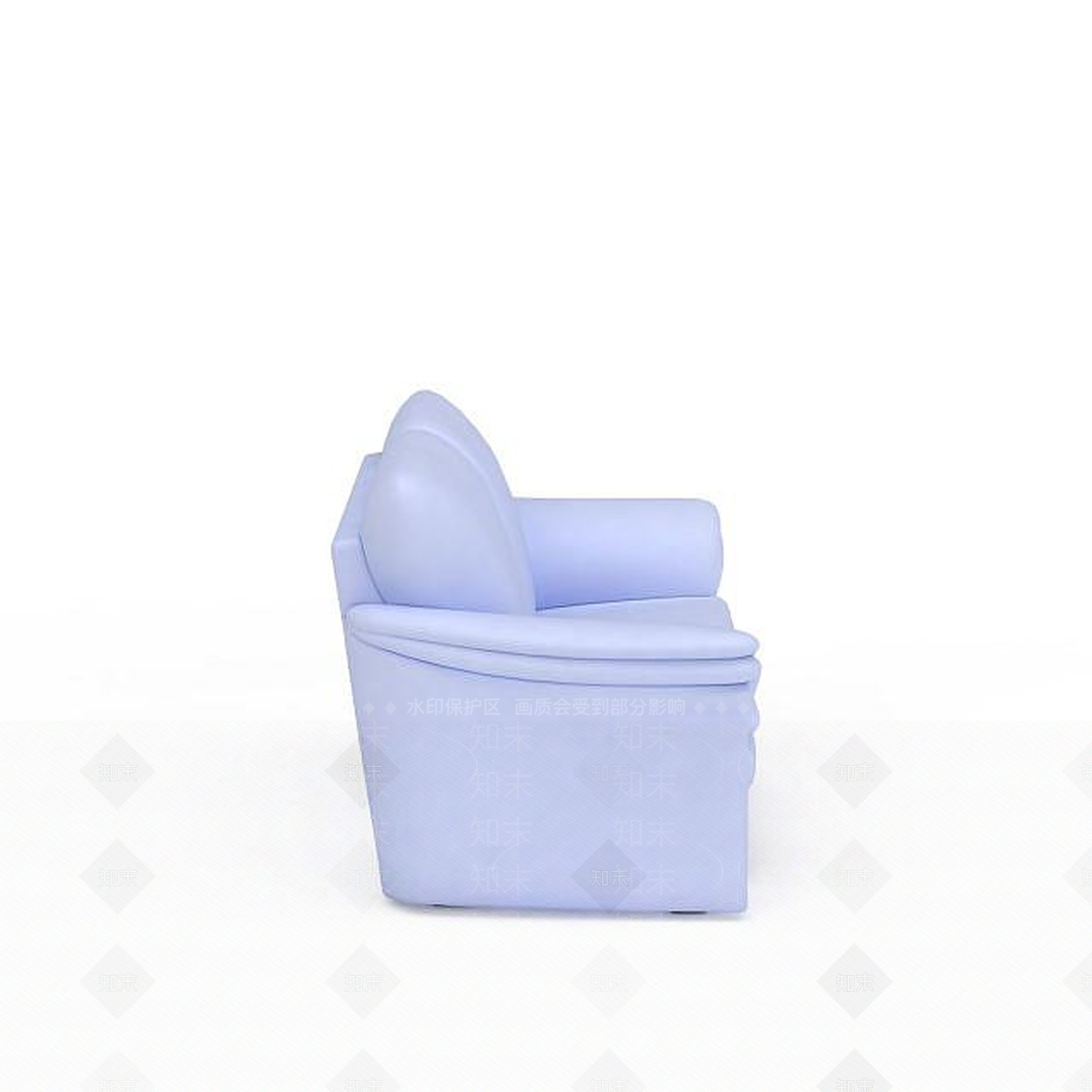 现代双人沙发3D模型下载【ID:1199830867】