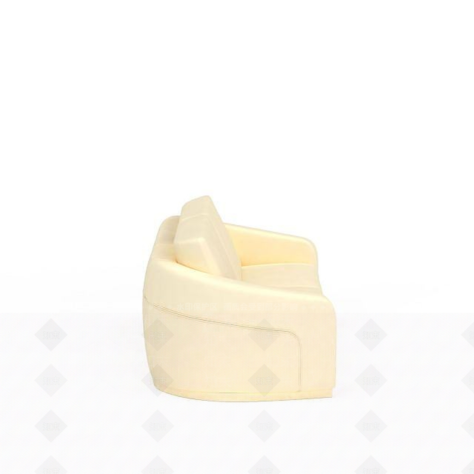 现代双人沙发3D模型下载【ID:1199852943】