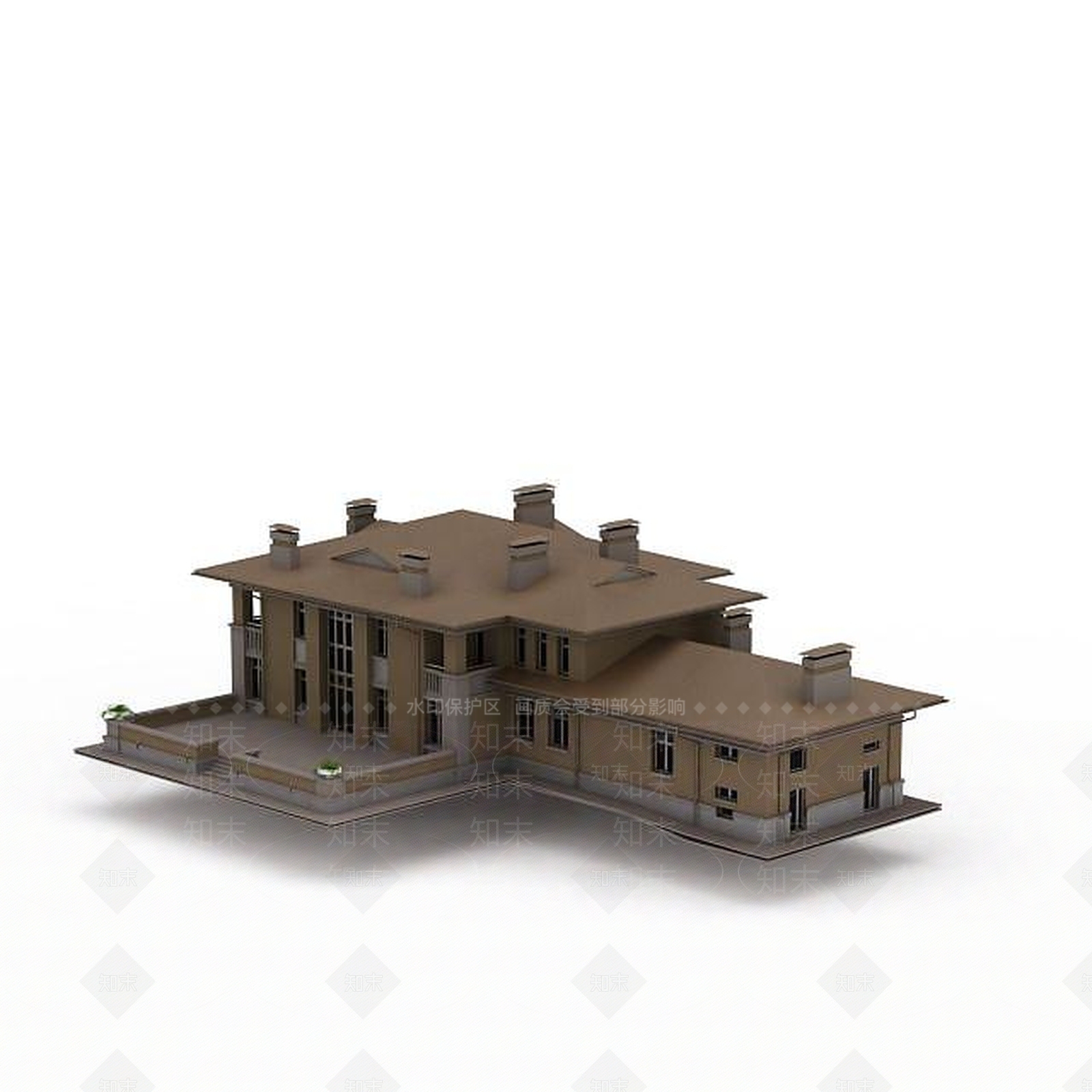 现代其他景观小品3D模型下载【ID:1199840229】