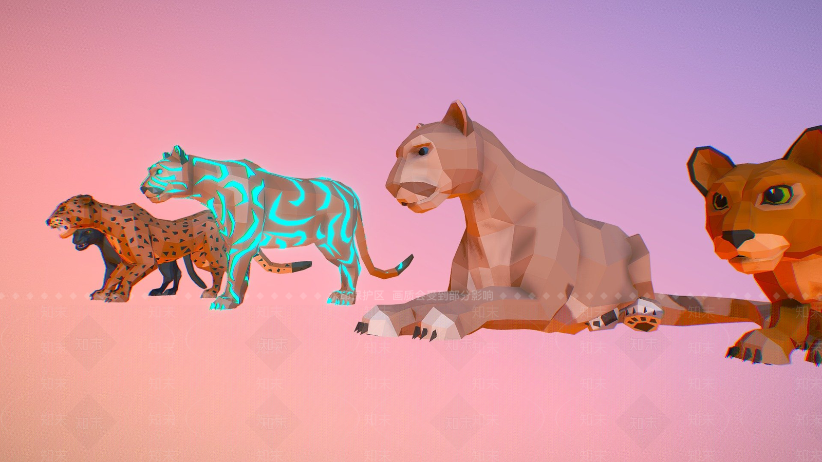其他动物3D模型下载【ID:1196771365】