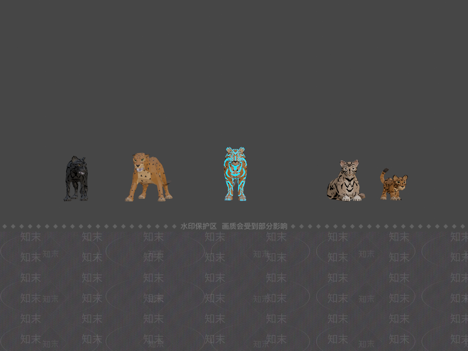 其他动物3D模型下载【ID:1196771365】