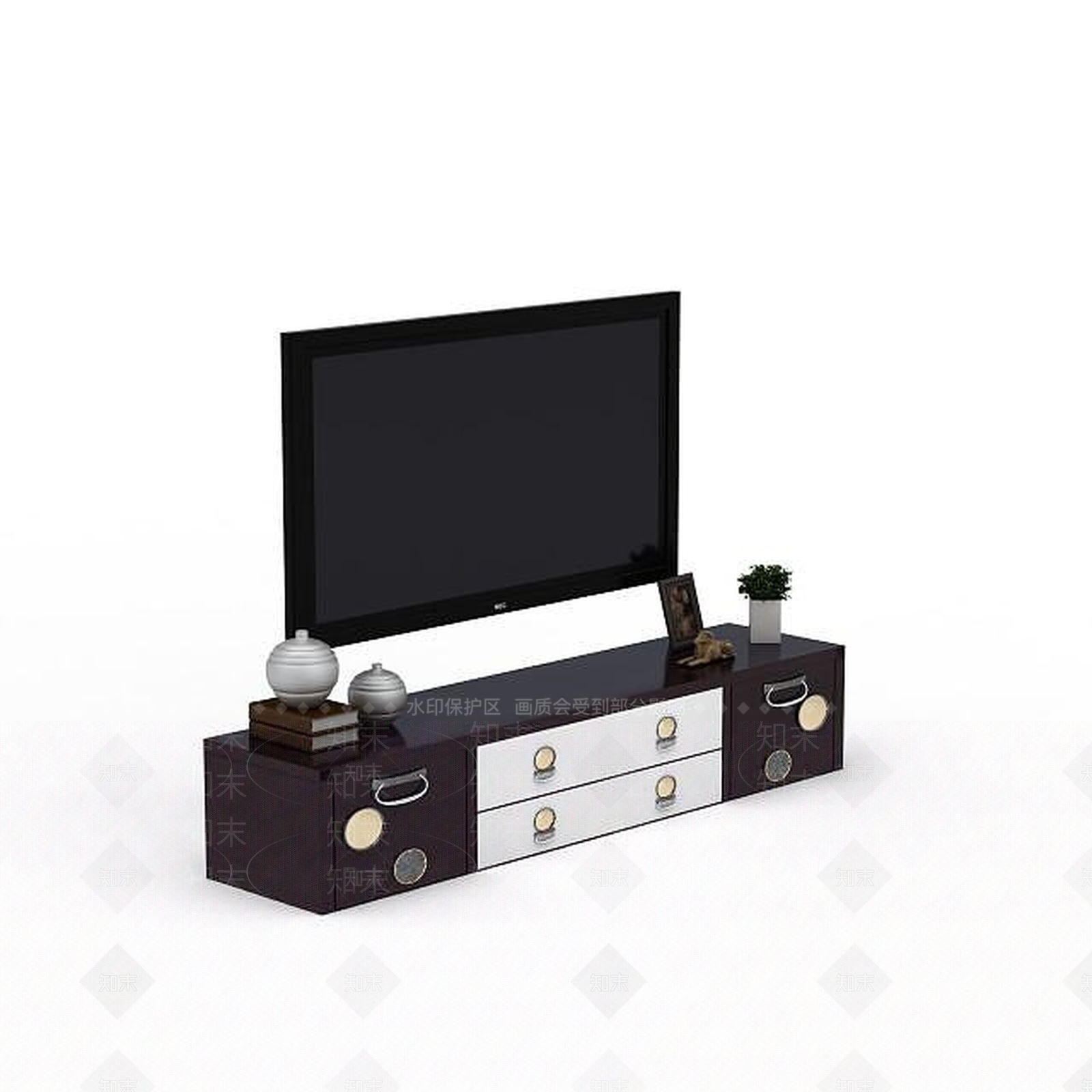 现代衣柜3D模型下载【ID:1196772158】