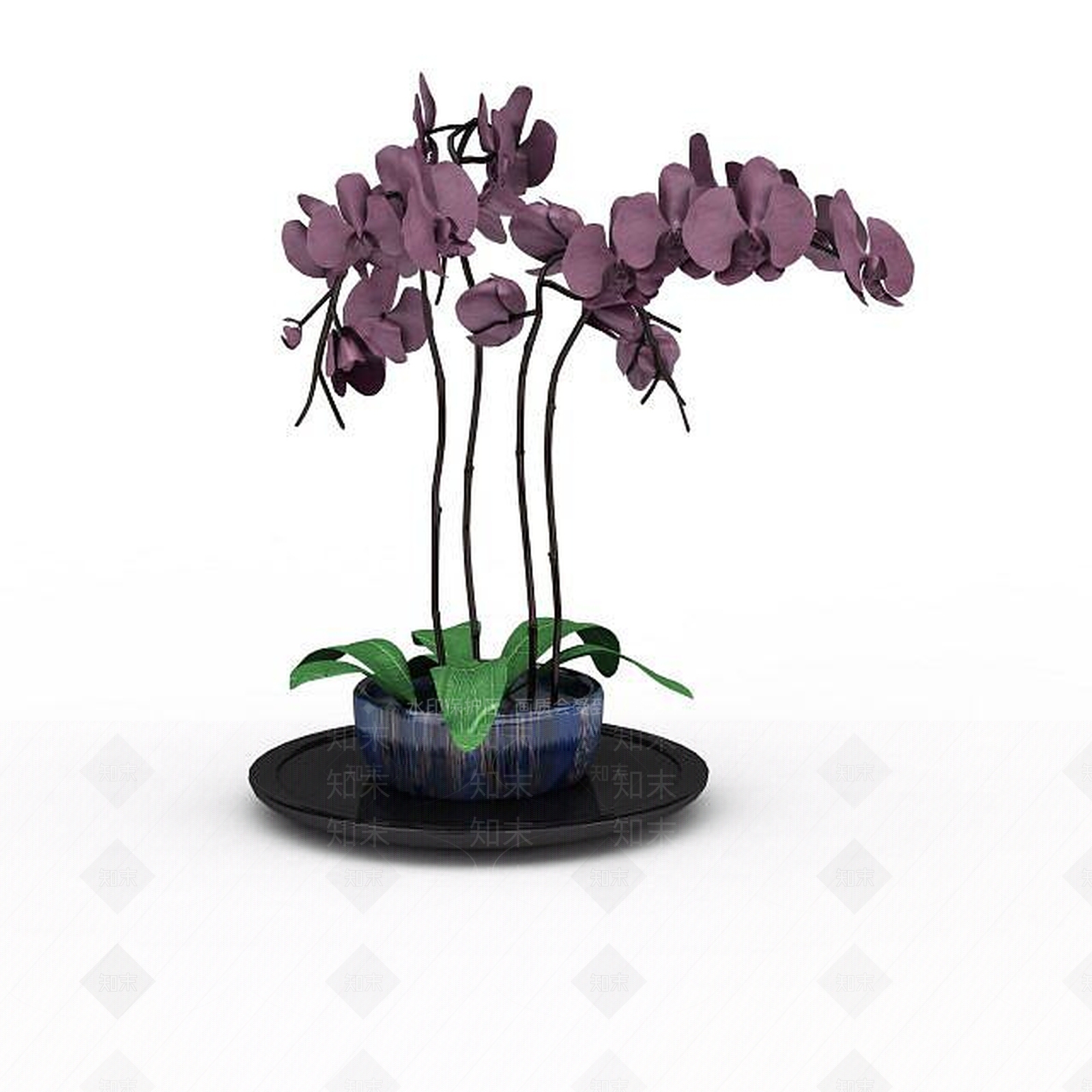 现代摆件组合3D模型下载【ID:1196772390】