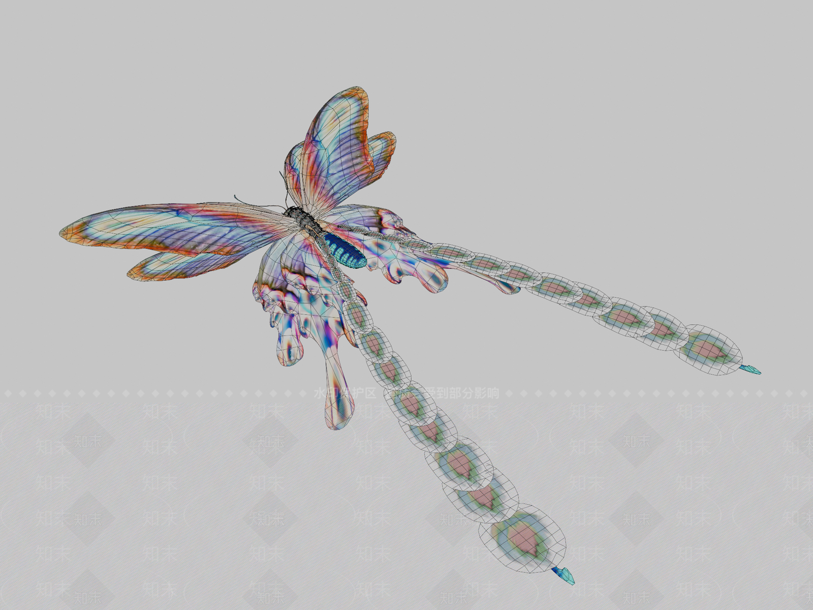飞行类动物3D模型下载【ID:1196776362】