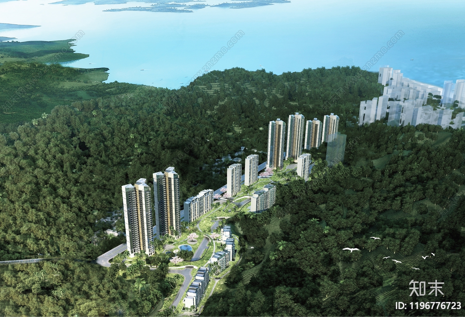 现代住宅楼建筑施工图下载【ID:1196776723】