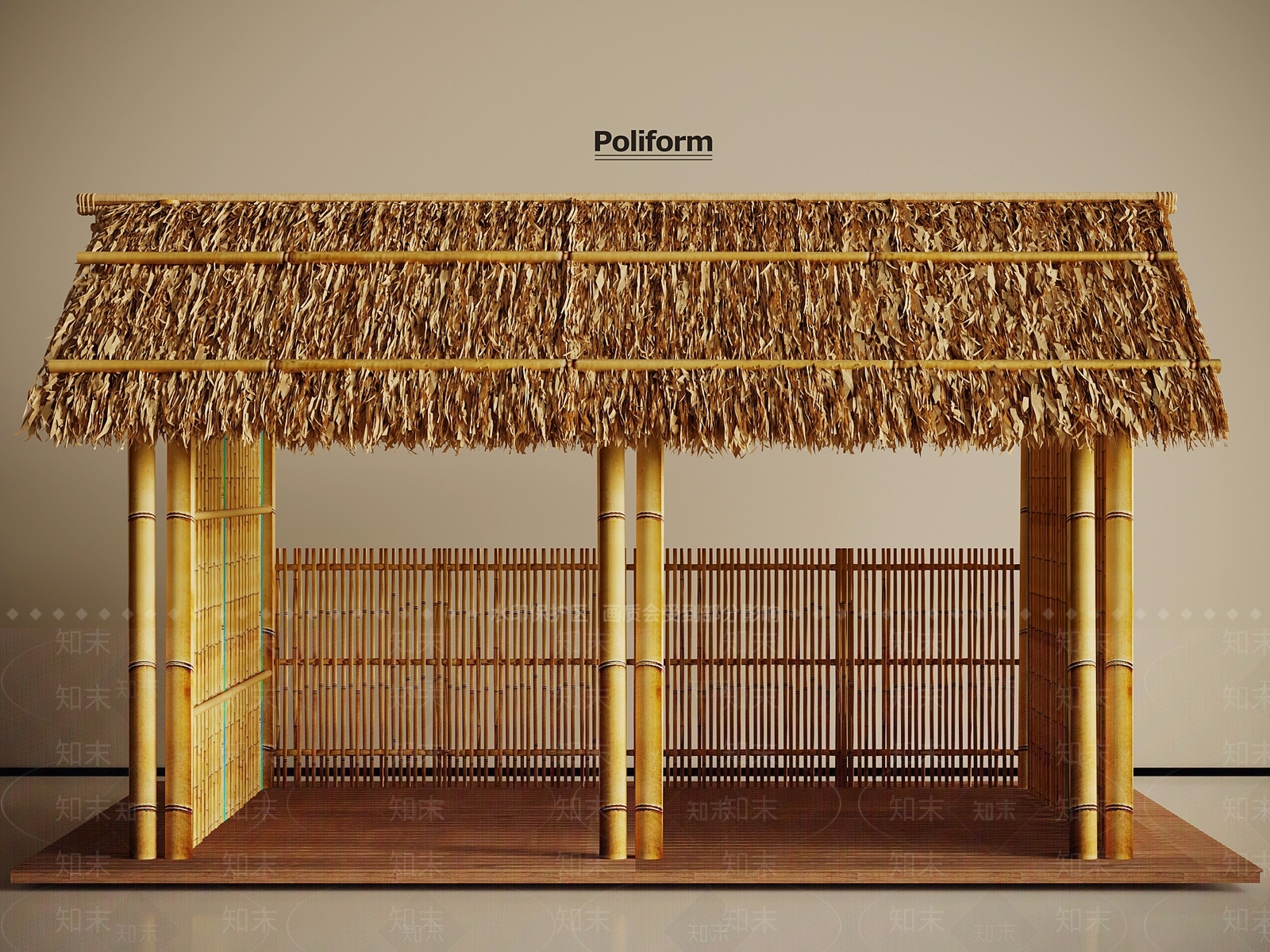 现代亭子3D模型下载【ID:1196781370】