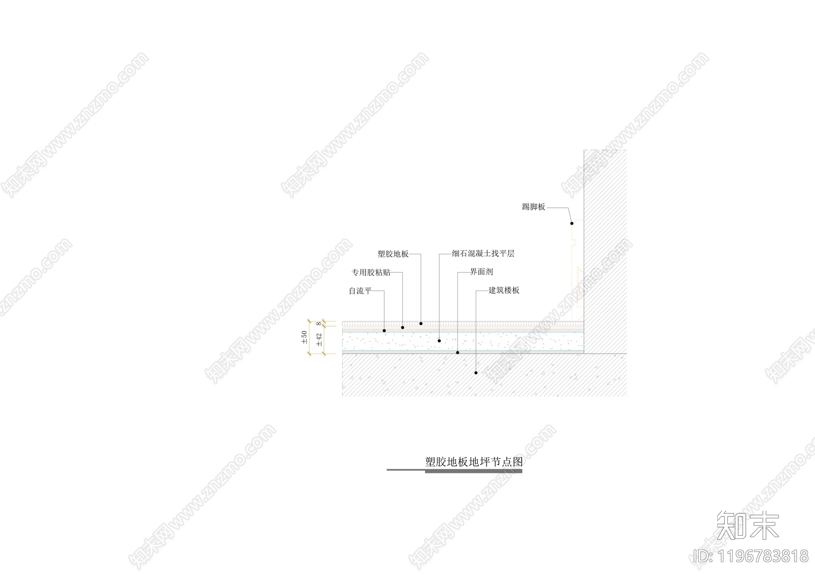 地面综合节点cad施工图下载【ID:1196783818】