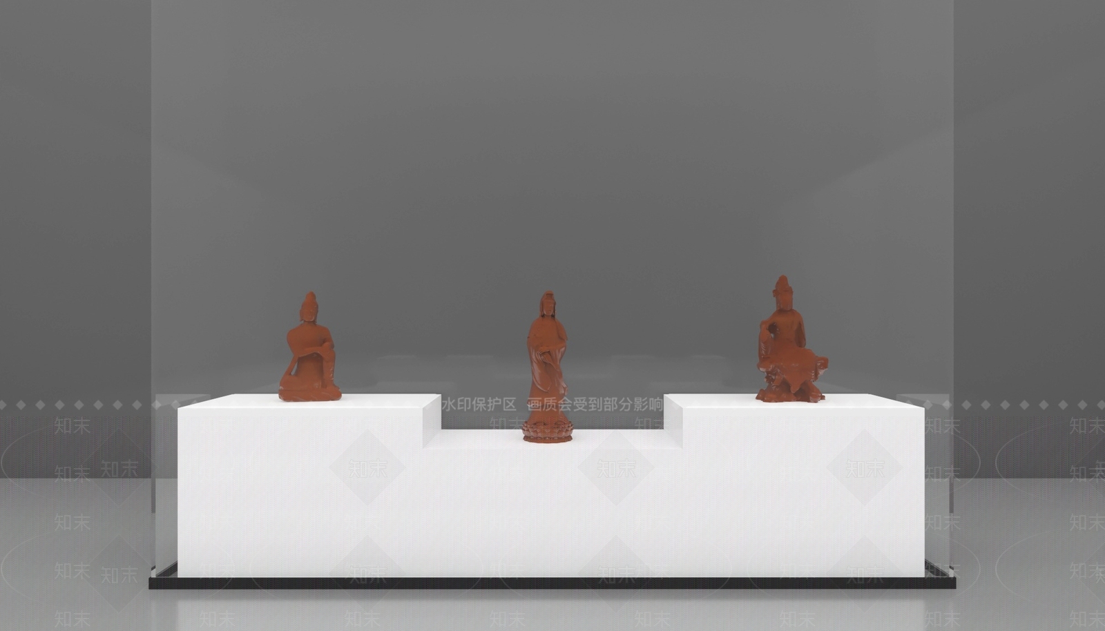 现代佛像SU模型下载【ID:1196785406】