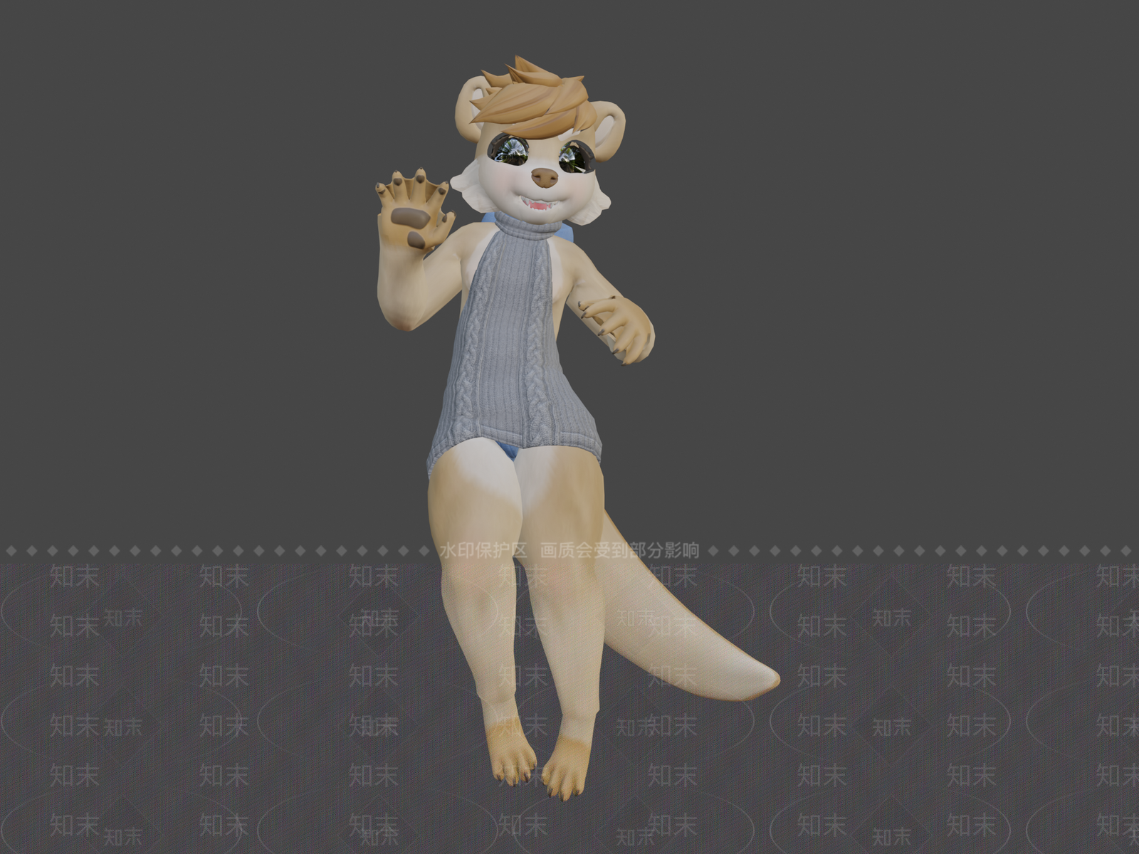 其他动物3D模型下载【ID:1196789384】