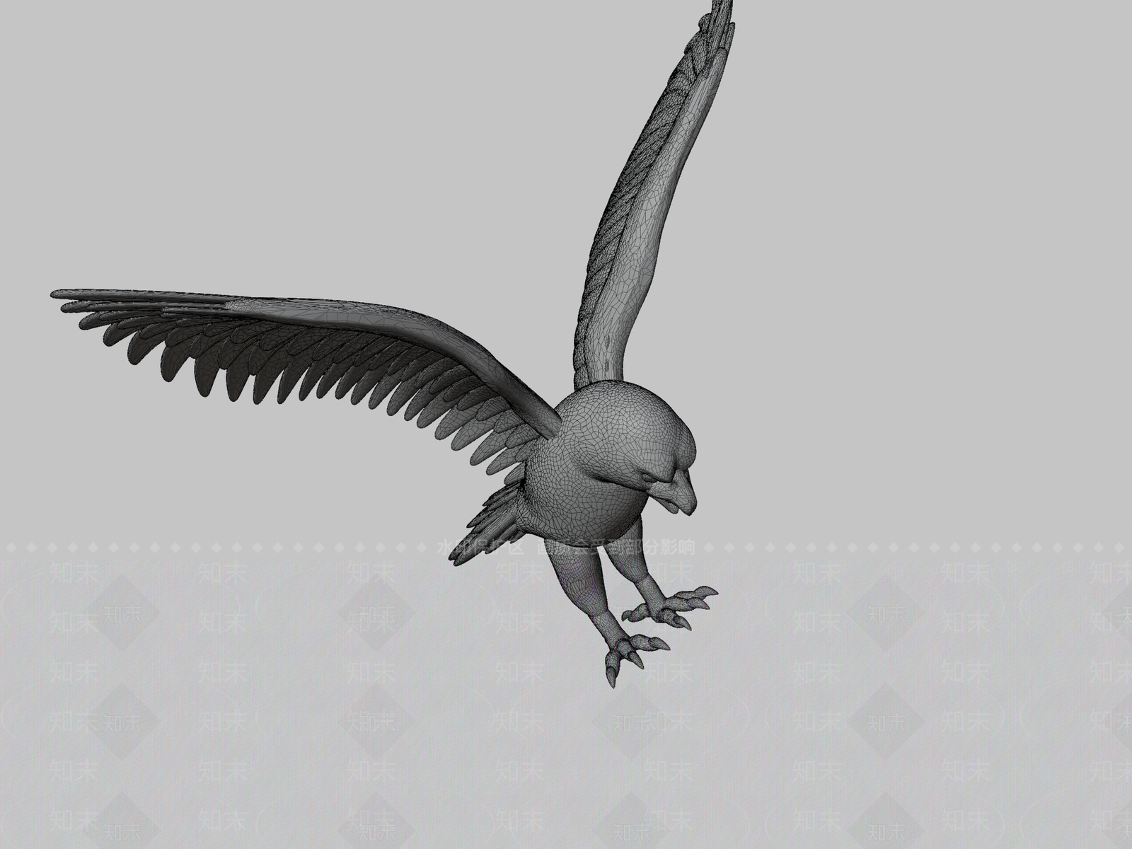 飞行类动物3D模型下载【ID:1196789980】