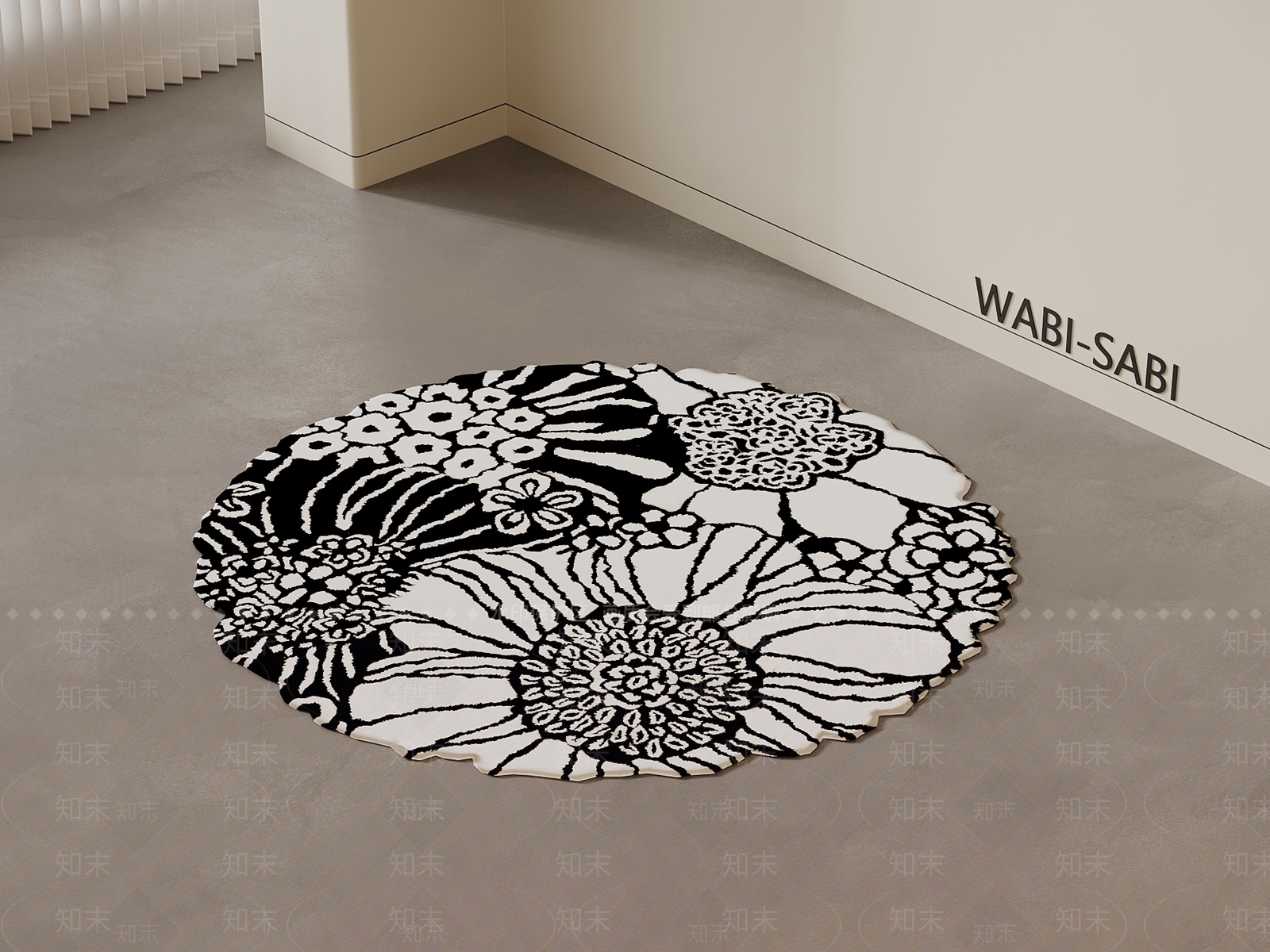 现代地毯3D模型下载【ID:1196791555】