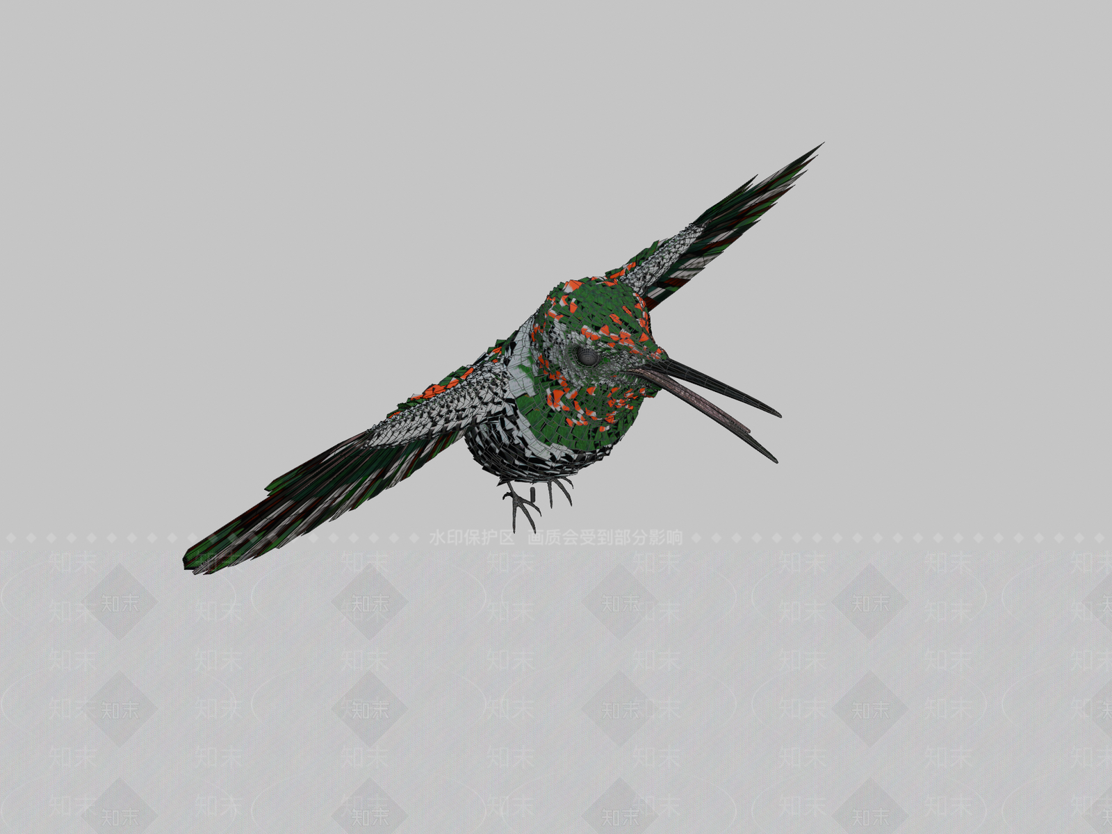 其他动物3D模型下载【ID:1196794383】