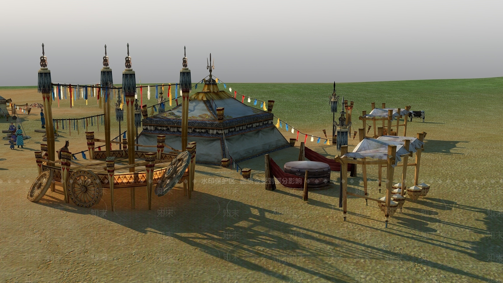 现代单人沙发3D模型下载【ID:1196805424】