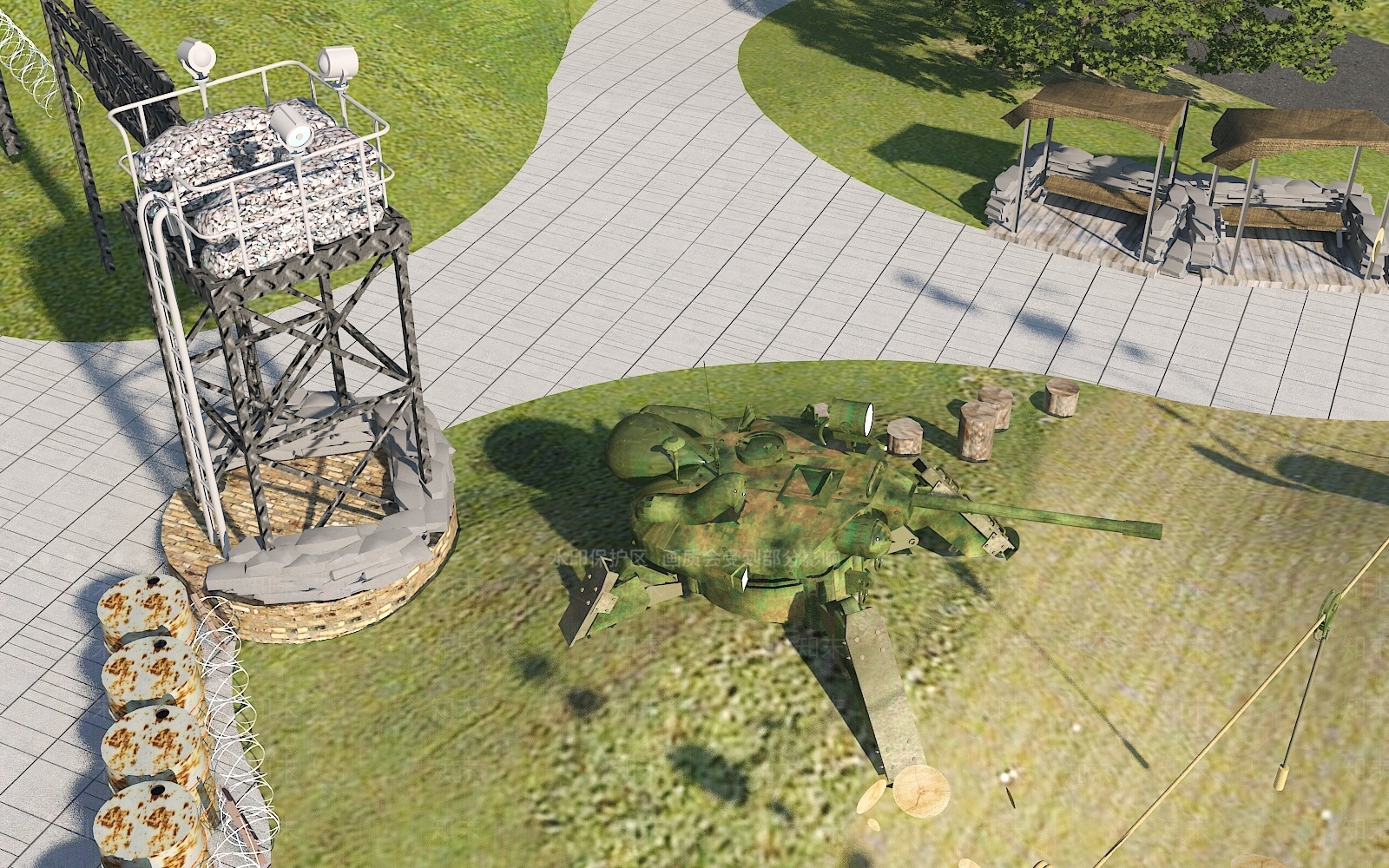 现代单人沙发3D模型下载【ID:1196804756】