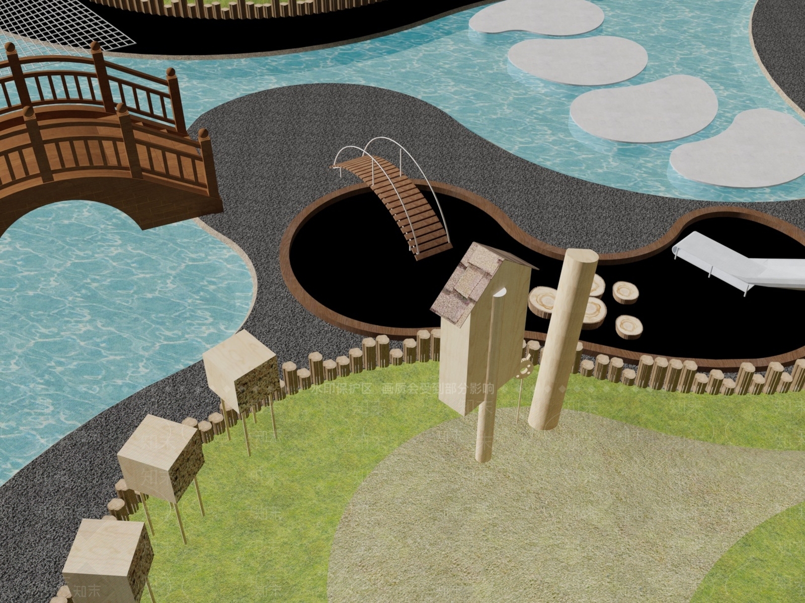 现代单人沙发3D模型下载【ID:1196807433】