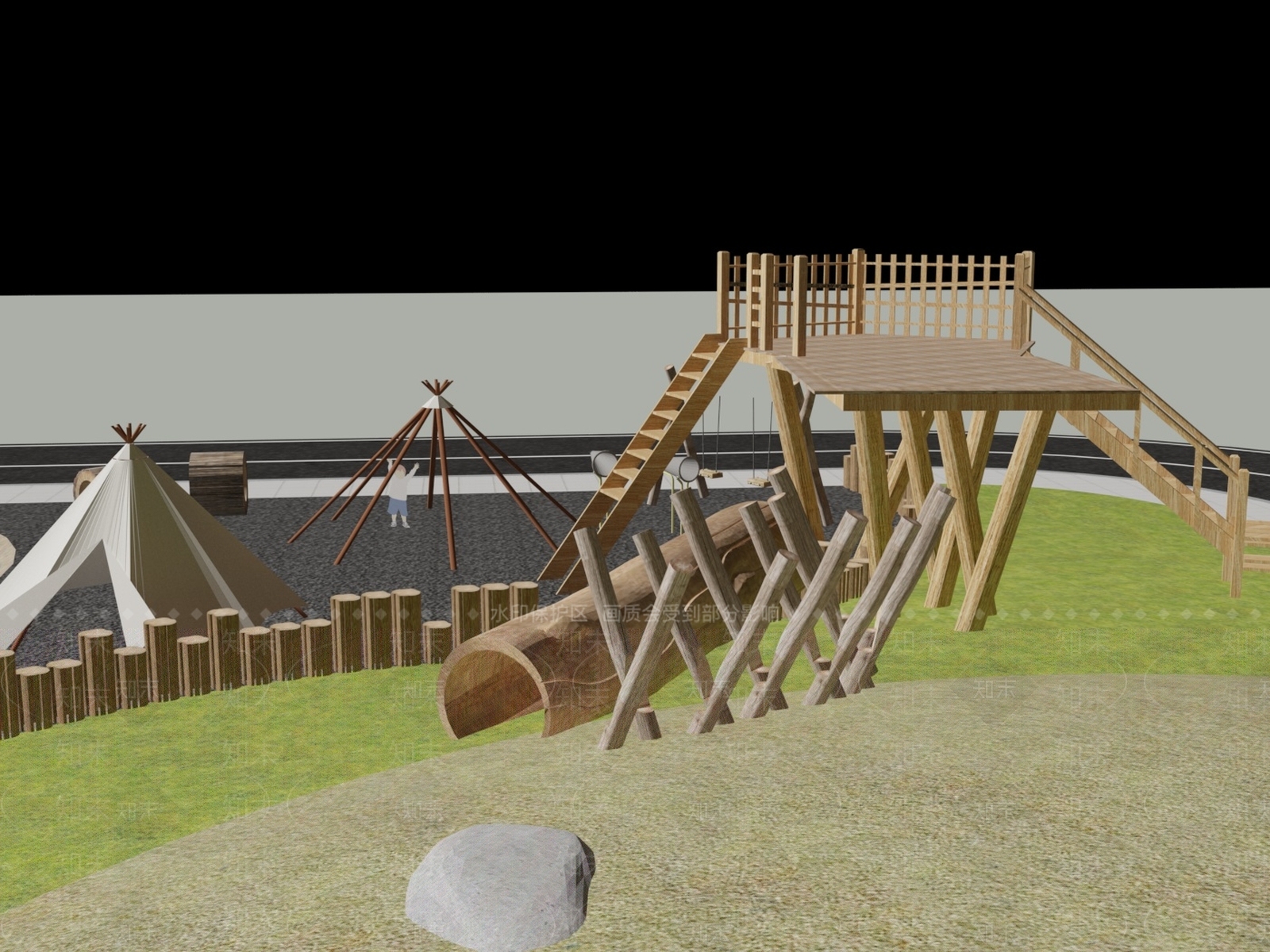 现代单人沙发3D模型下载【ID:1196807030】
