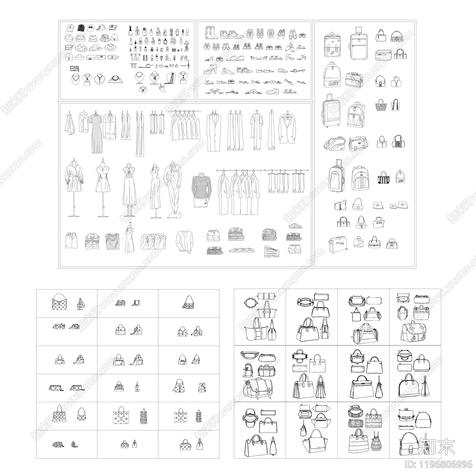 现代其他图库施工图下载【ID:1196806996】
