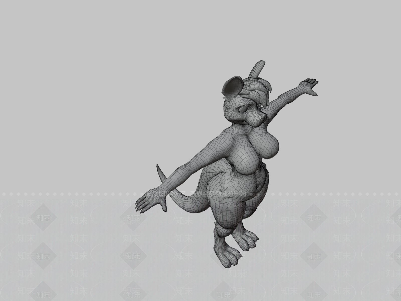 虚拟人物3D模型下载【ID:1196814963】
