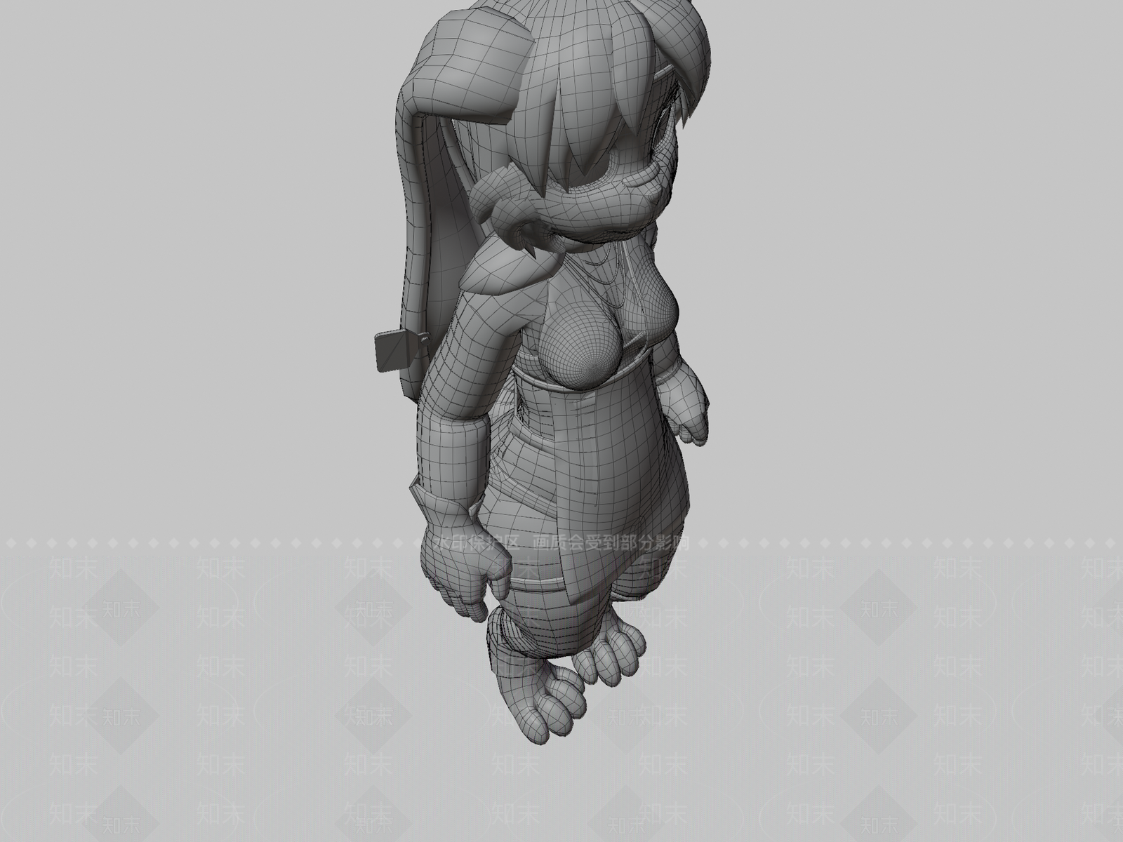 虚拟人物3D模型下载【ID:1196815869】