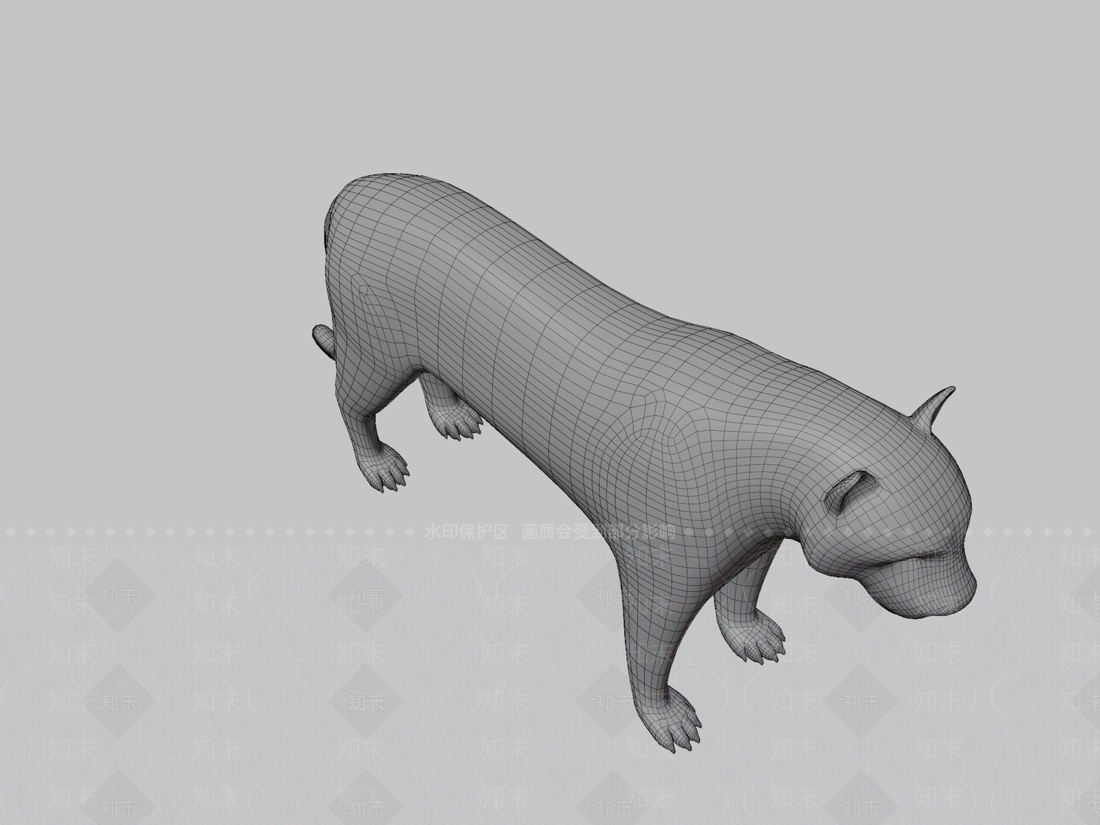 其他动物3D模型下载【ID:1196817628】