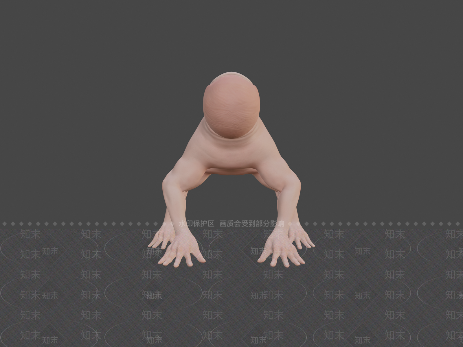 虚拟人物蜘蛛3D模型下载【ID:1196819607】
